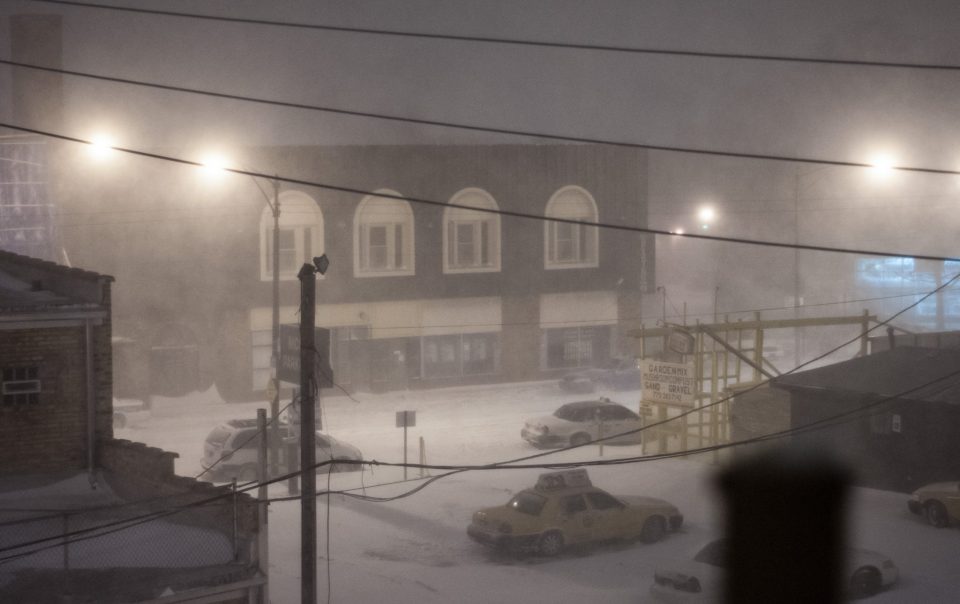Lightning Blizzard Chicago